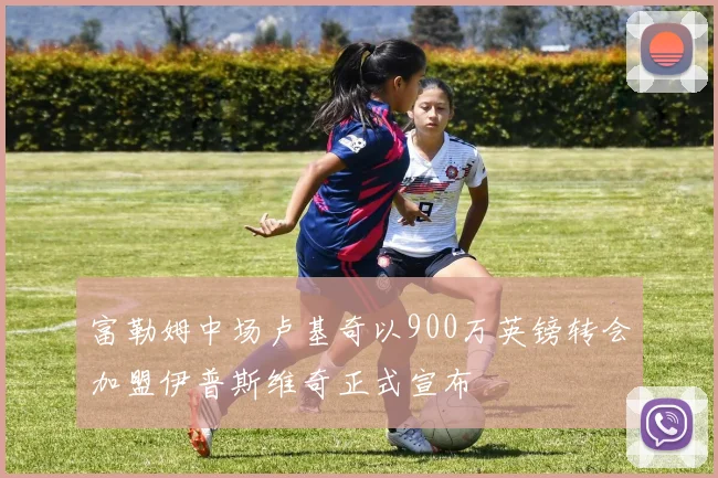 富勒姆中场卢基奇以900万英镑转会加盟伊普斯维奇正式宣布