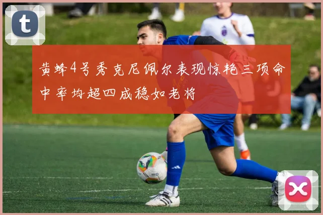 黄蜂4号秀克尼佩尔表现惊艳三项命中率均超四成稳如老将